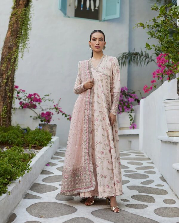 FAIZA saqlain uk lawn collection liliana 2024