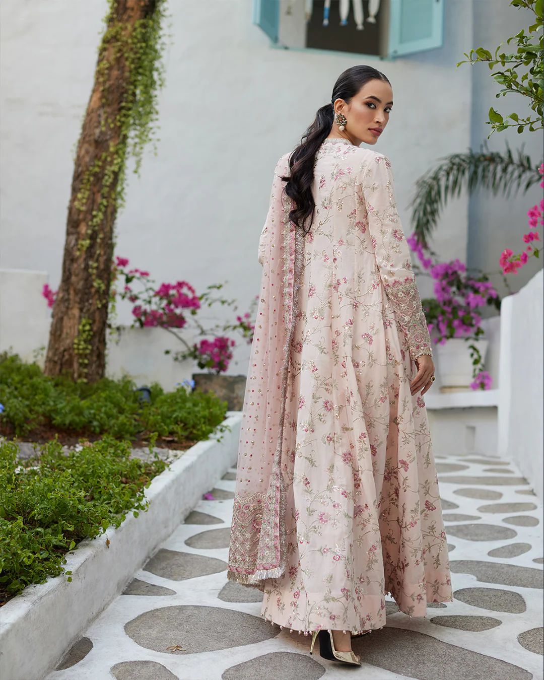 FAIZA saqlain uk lawn collection liliana 2024