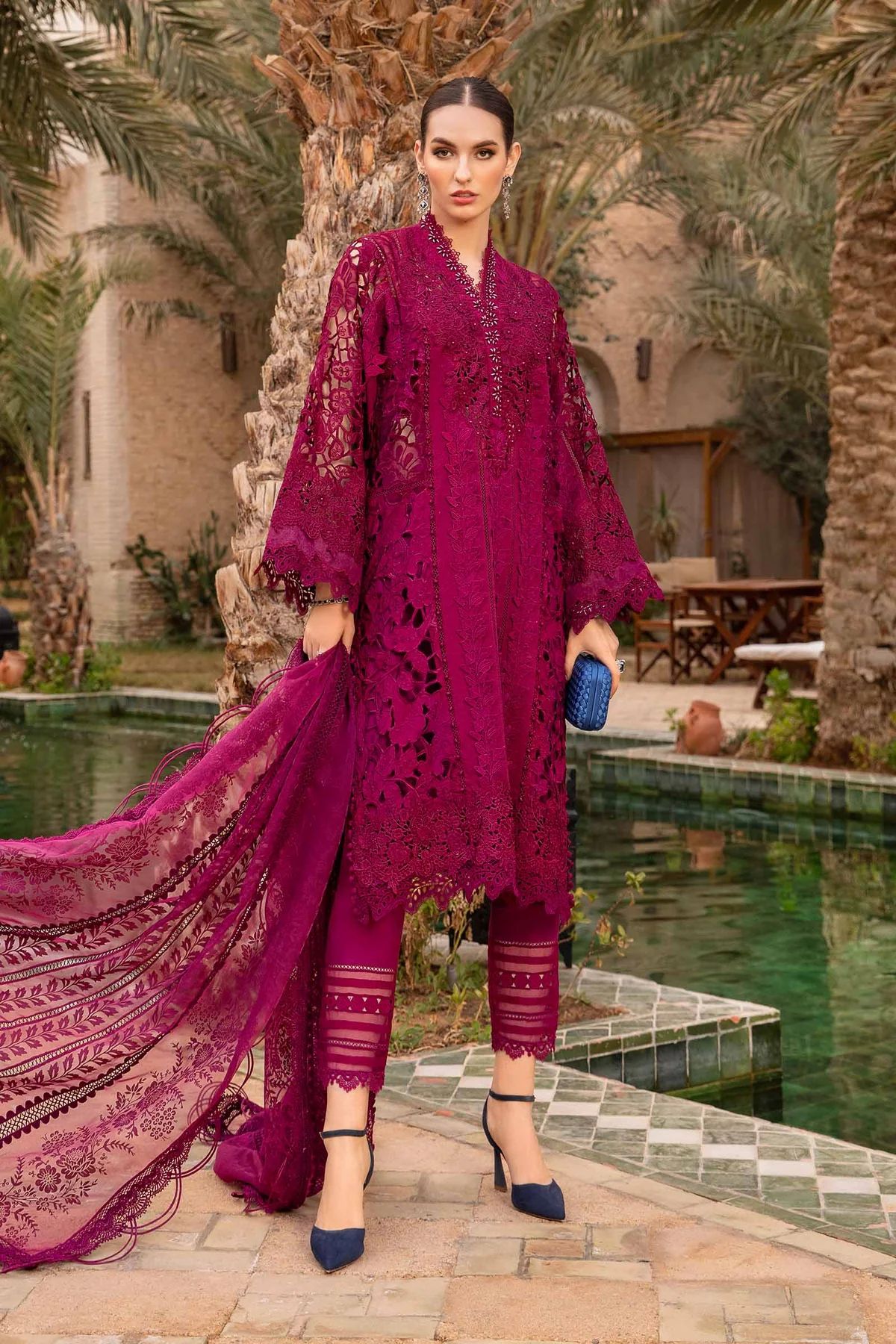 Maria B luxury lawn collection 2024