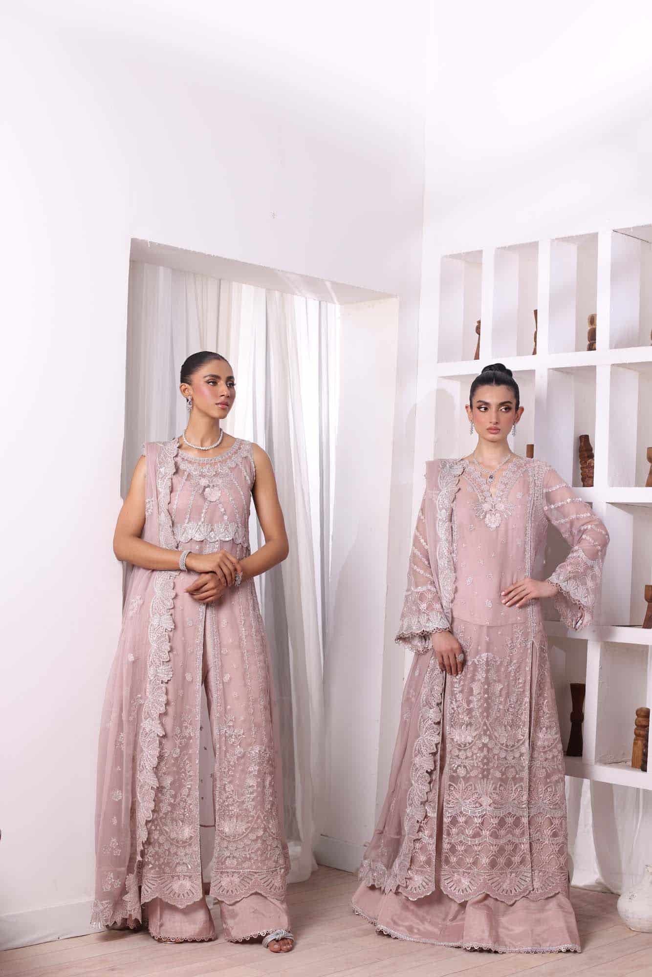 noor by Saadia Asad chiffon collection