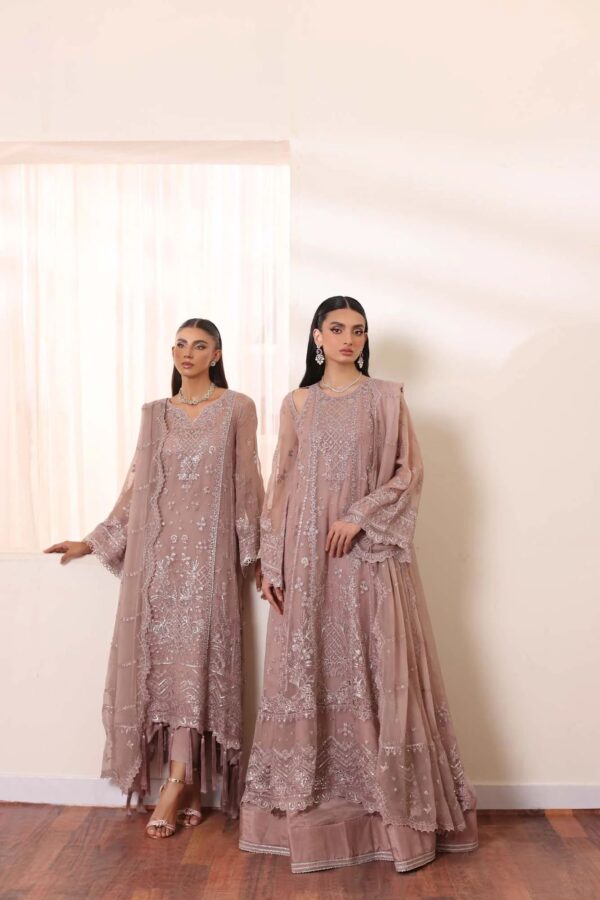 noor by Saadia Asad chiffon collection