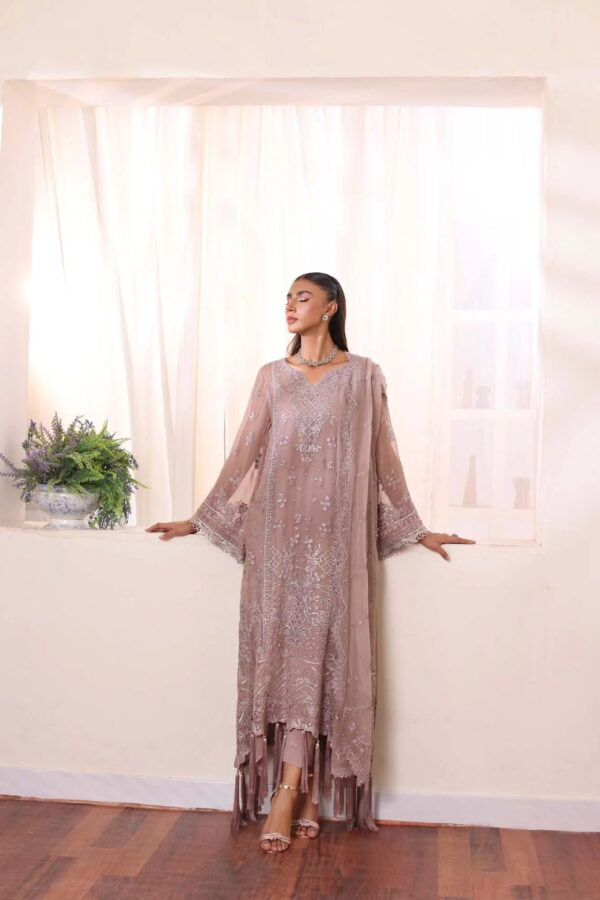 noor by Saadia Asad chiffon collection