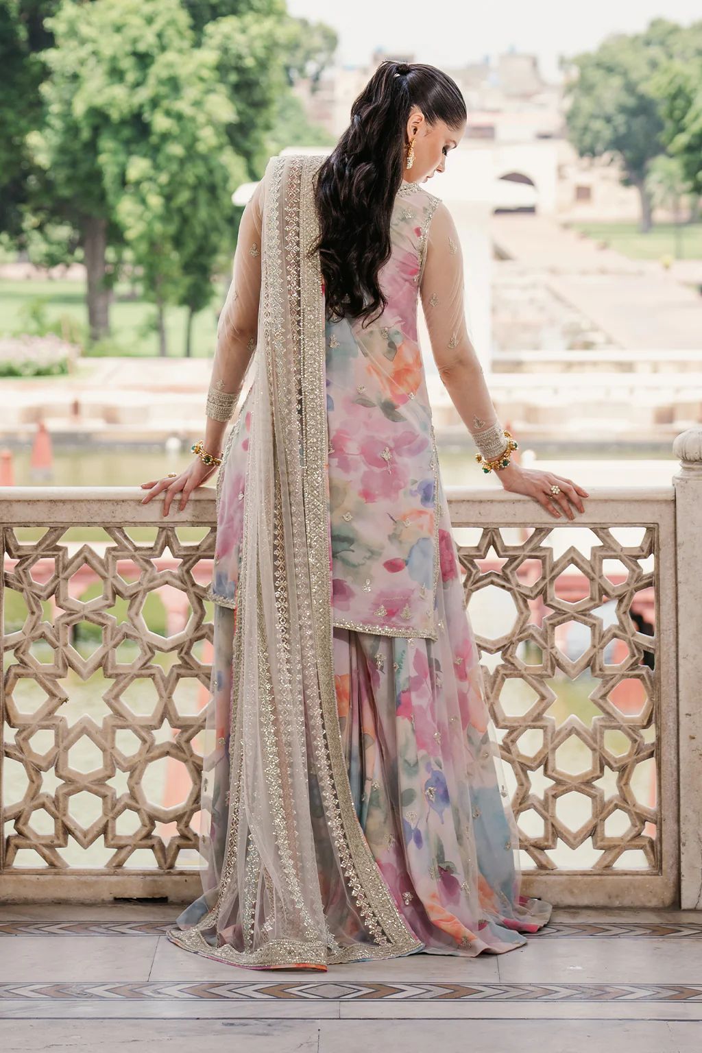 Iznik Wedding chiffon collection