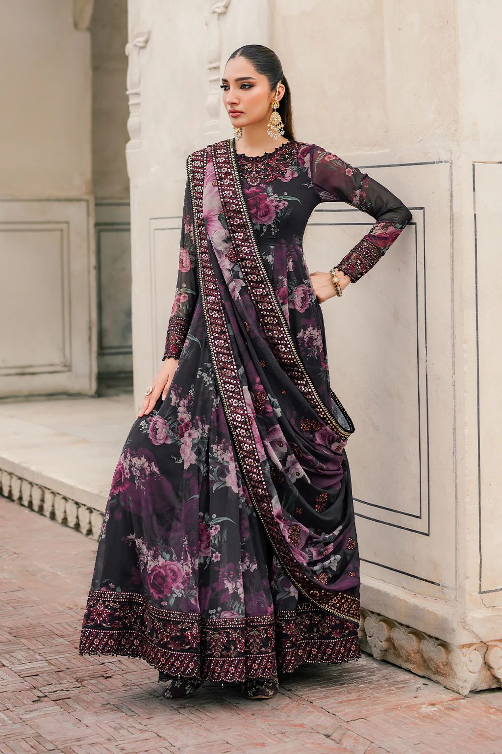 Iznik Wedding chiffon collection