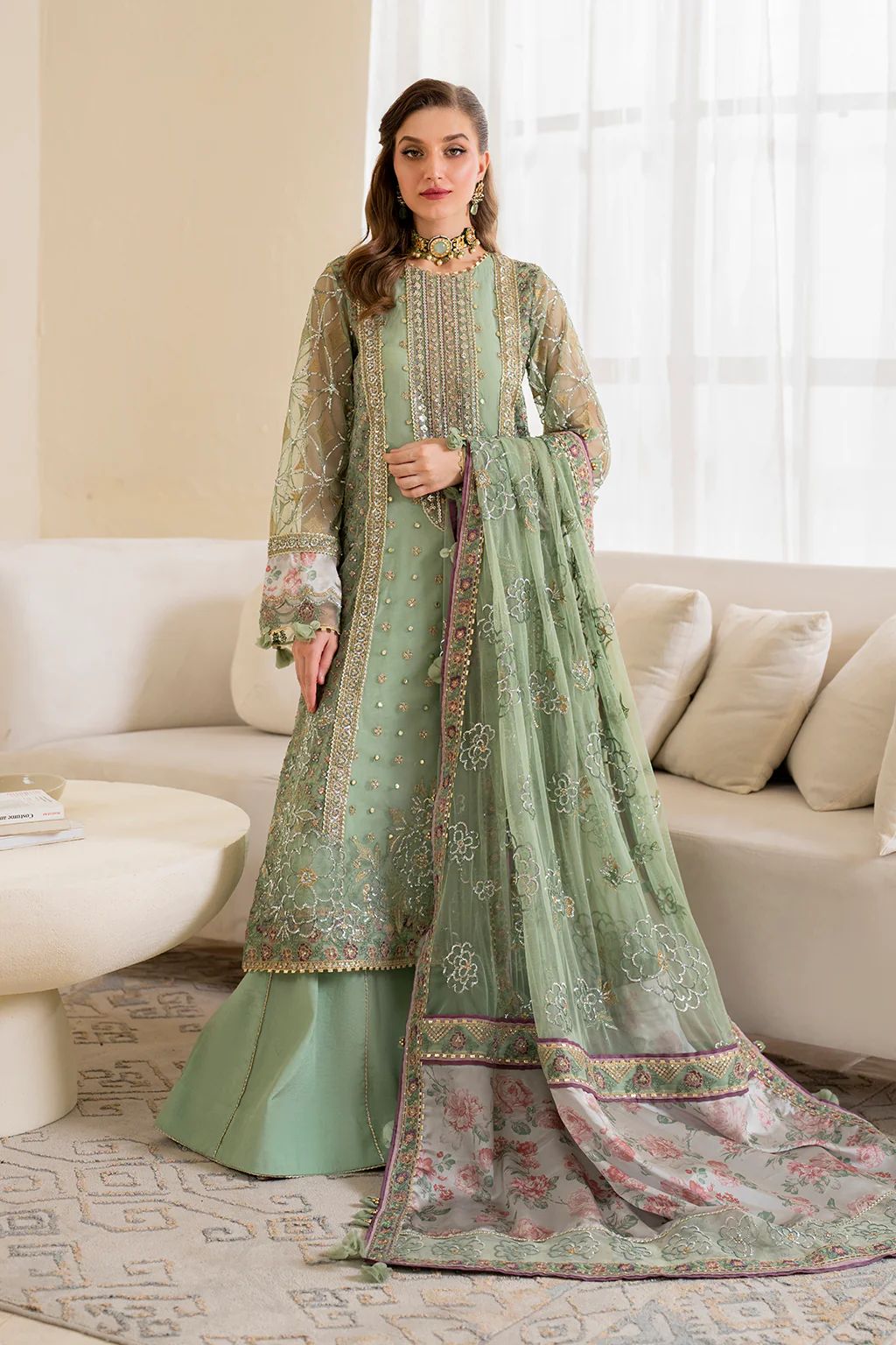 Iznik Wedding chiffon collection