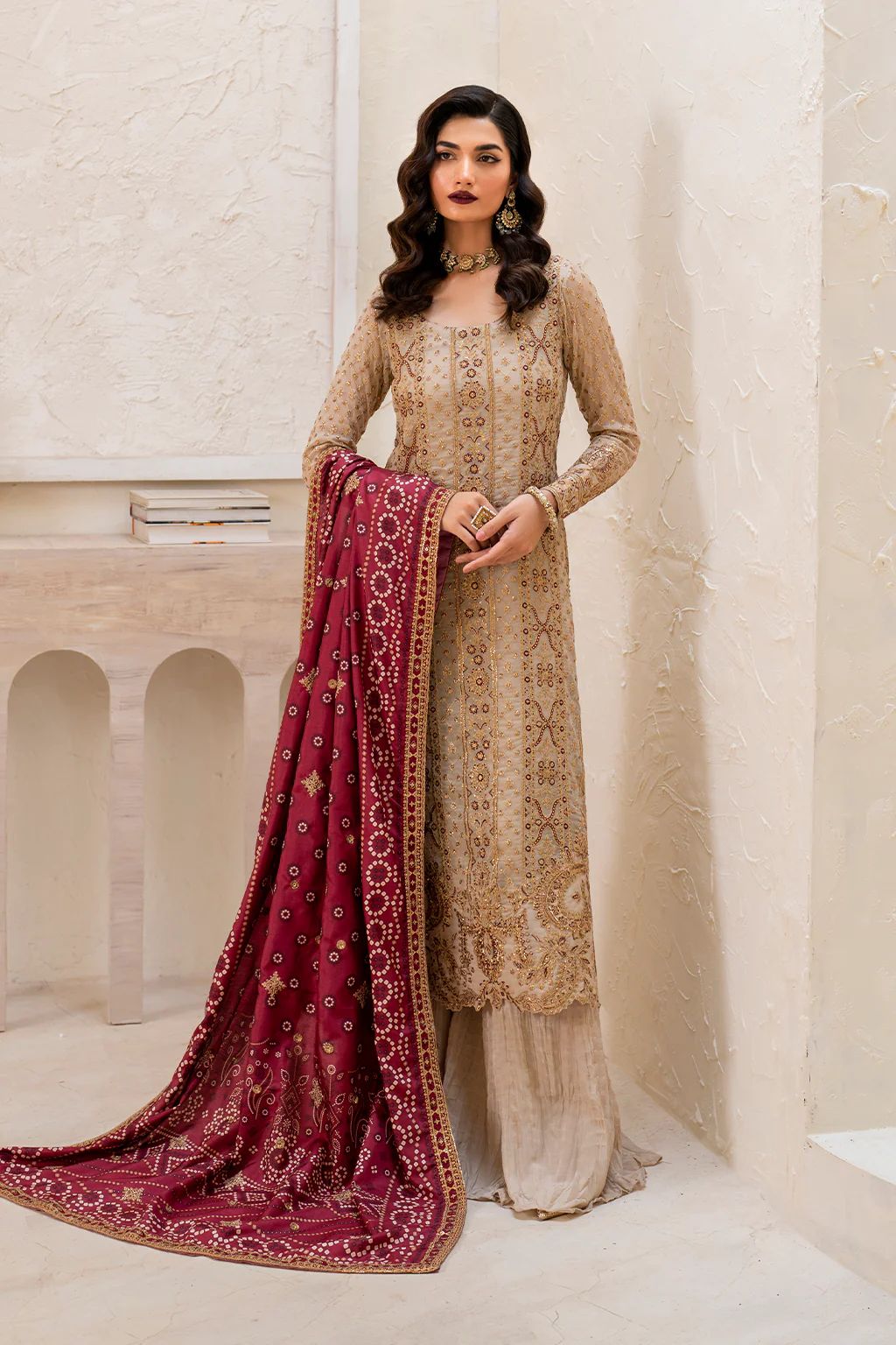 Iznik Wedding chiffon collection