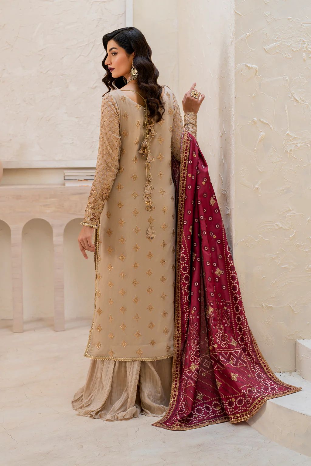 Iznik Wedding chiffon collection