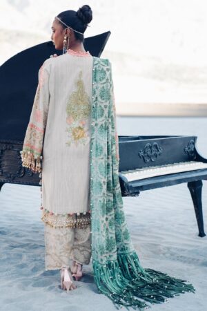 Sana Safinaz winter shawl collection 2024 uk