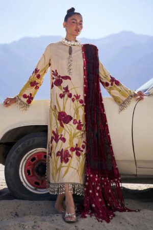 Sana Safinaz winter shawl collection 2024 uk