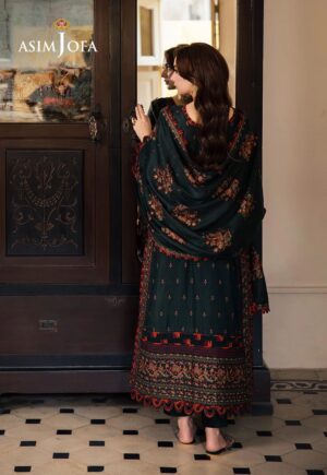 Asim Jofa pashmina collection winter suits collection Uk