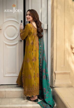 Asim Jofa pashmina collection winter suits collection Uk