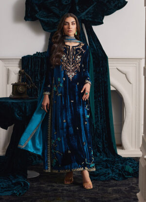 Farah Talib Aziz velvet collection