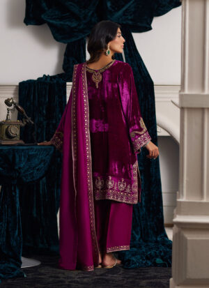 Farah Talib Aziz velvet collection