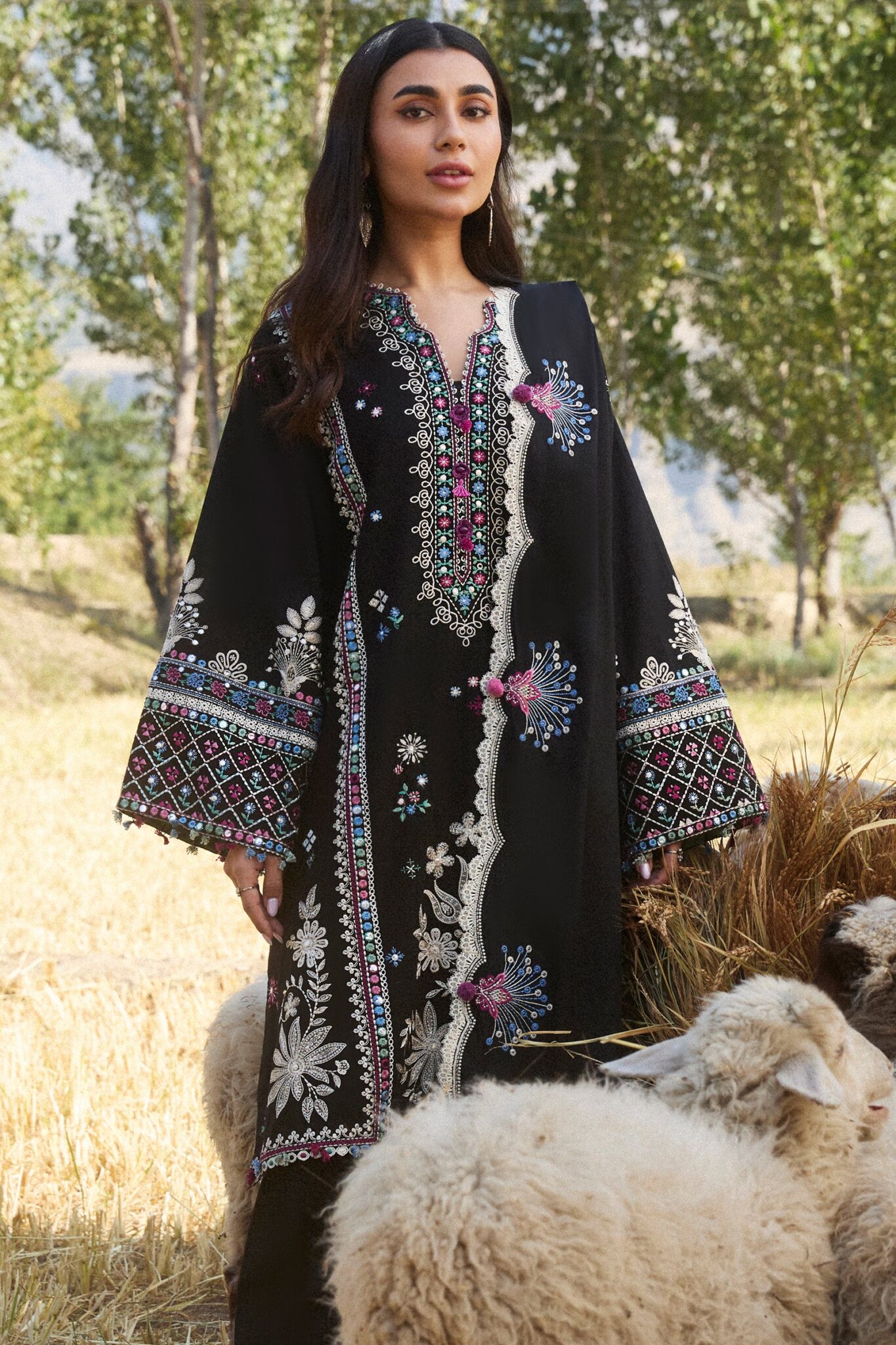 zaha winter collection winter suits collection Uk