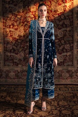 Qalamkar velvet collection 2024