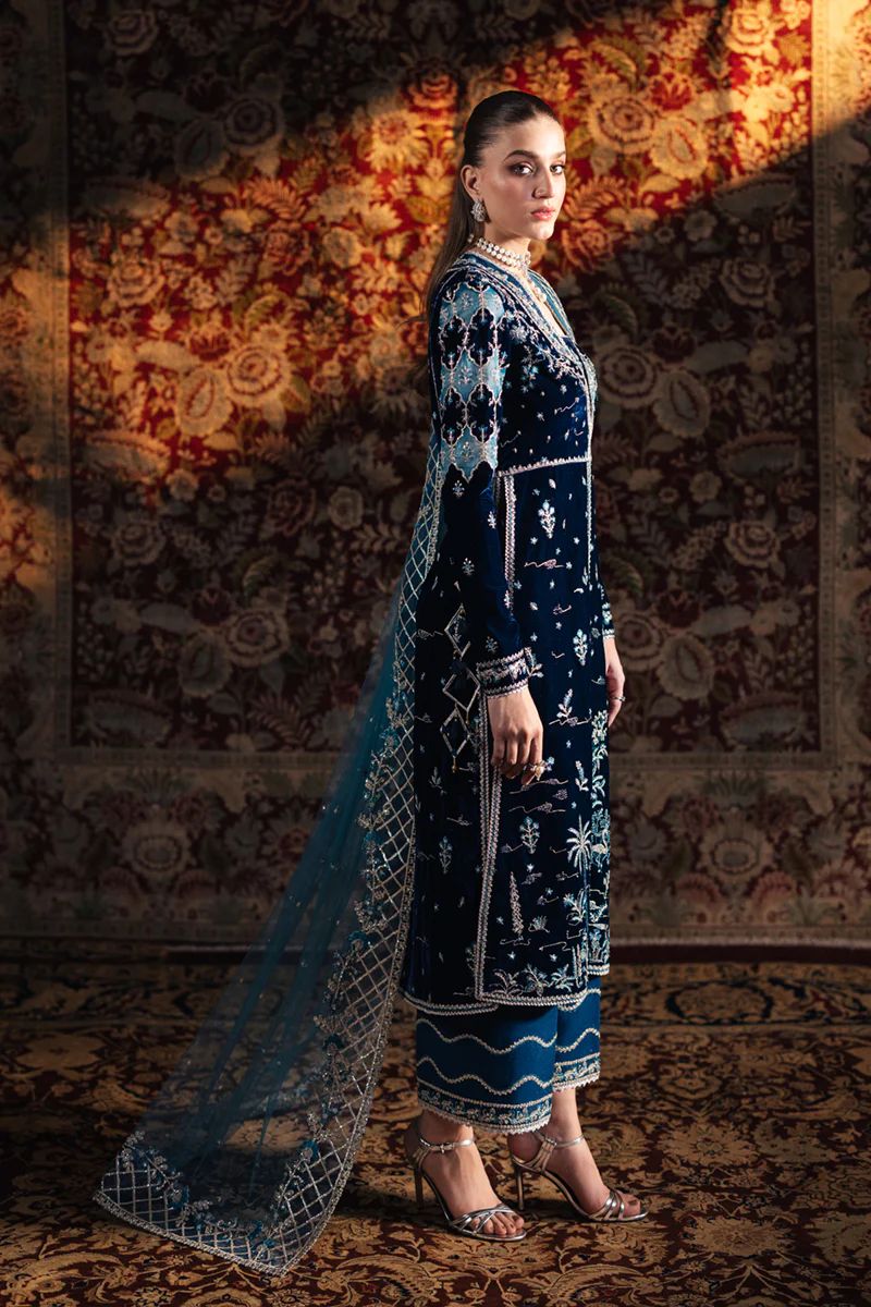 Qalamkar velvet collection 2024