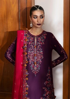 hussain Rehar Karandi winter collection 2024 UK