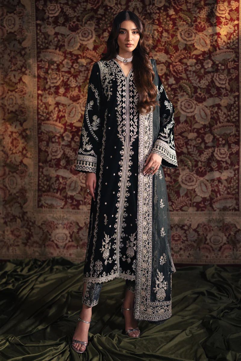 Qalamkar velvet collection 2024