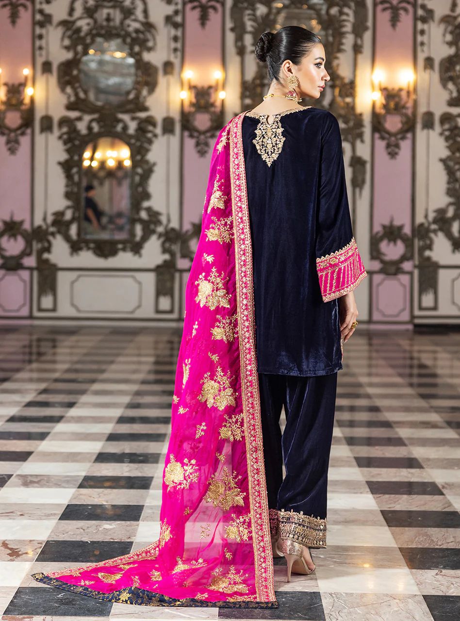 Zainab chottani velvet collection 2024