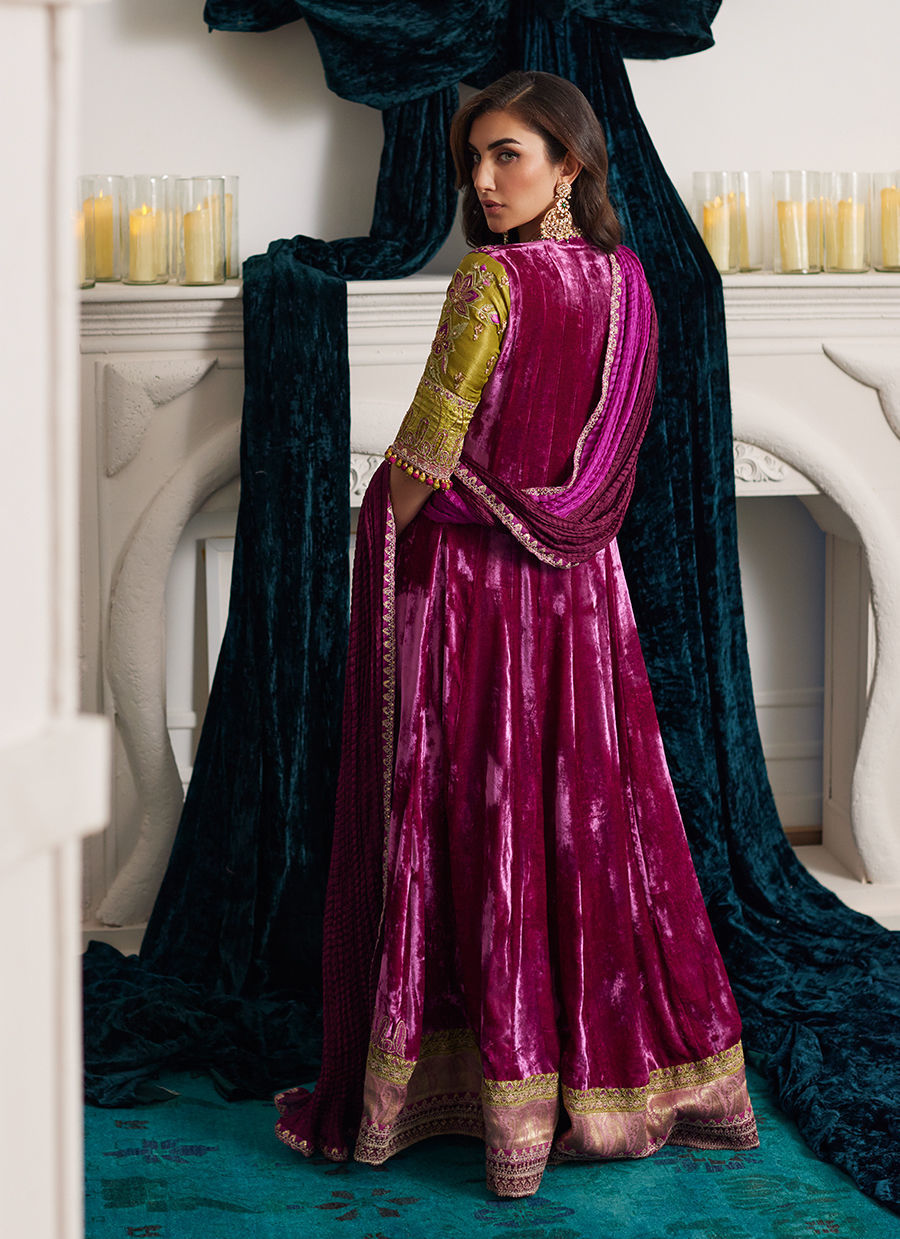 Farah Talib Aziz velvet collection