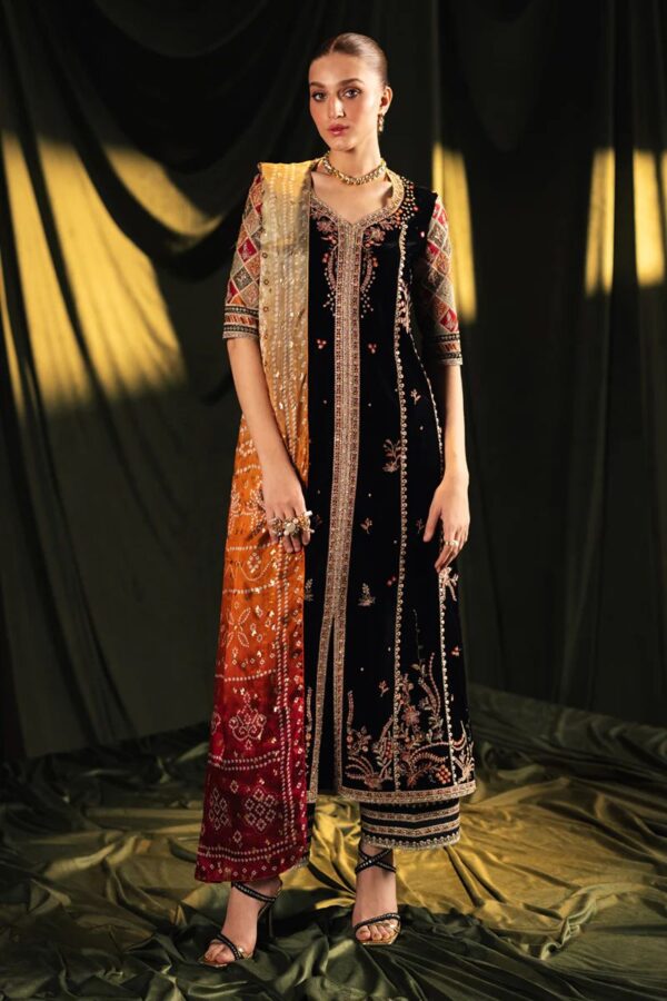 Qalamkar velvet collection 2024