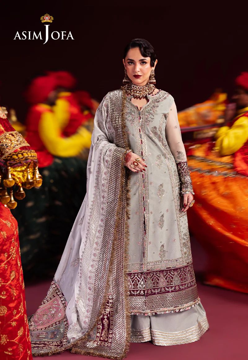 Asim Jofa velvet collection winter suits collection Uk