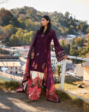 hussain Rehar jugnu winter shawl collection 2024 UK