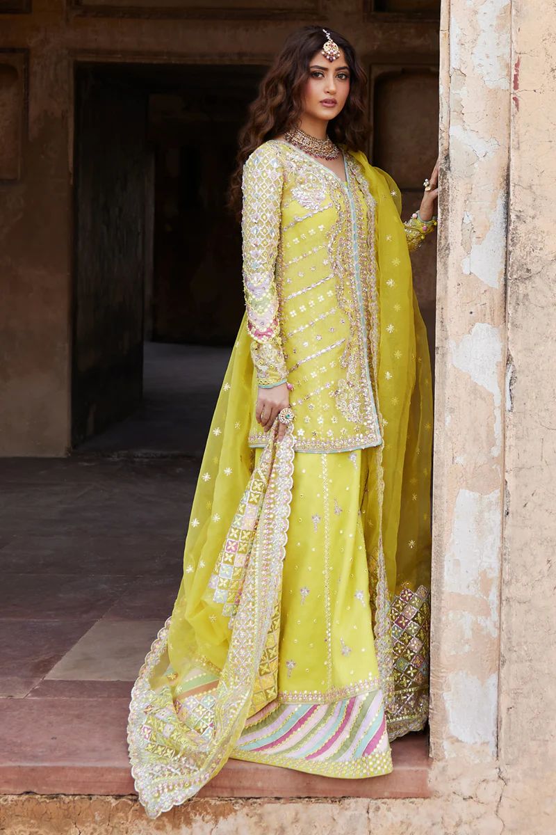 Qalamkar wedding formals collection 2024