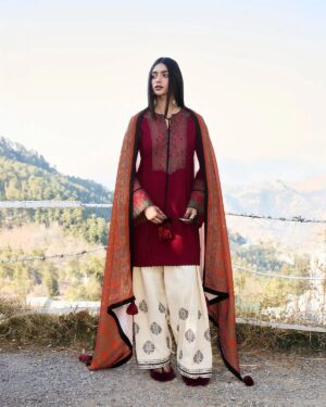 hussain Rehar jugnu winter shawl collection 2024 UK