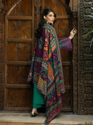 zainab chottani winter shawl collection 2024 UK