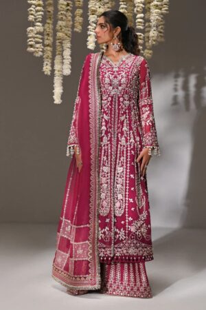 Saad bin Shehzad chiffon collection 2024