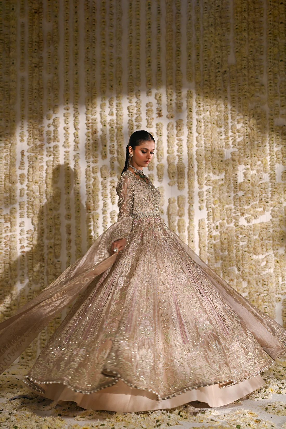 Saad bin Shehzad chiffon collection 2024