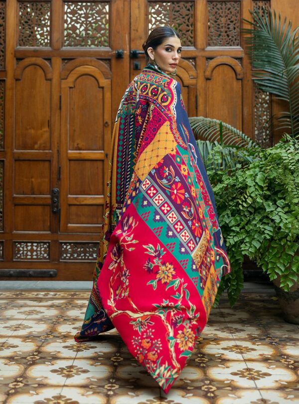 zainab chottani winter shawl collection 2024 UK