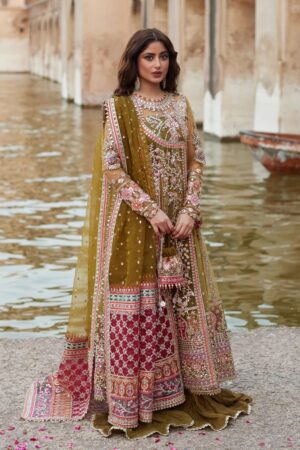 Qalamkar wedding formals collection 2024