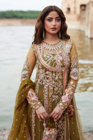 Qalamkar wedding formals collection 2024