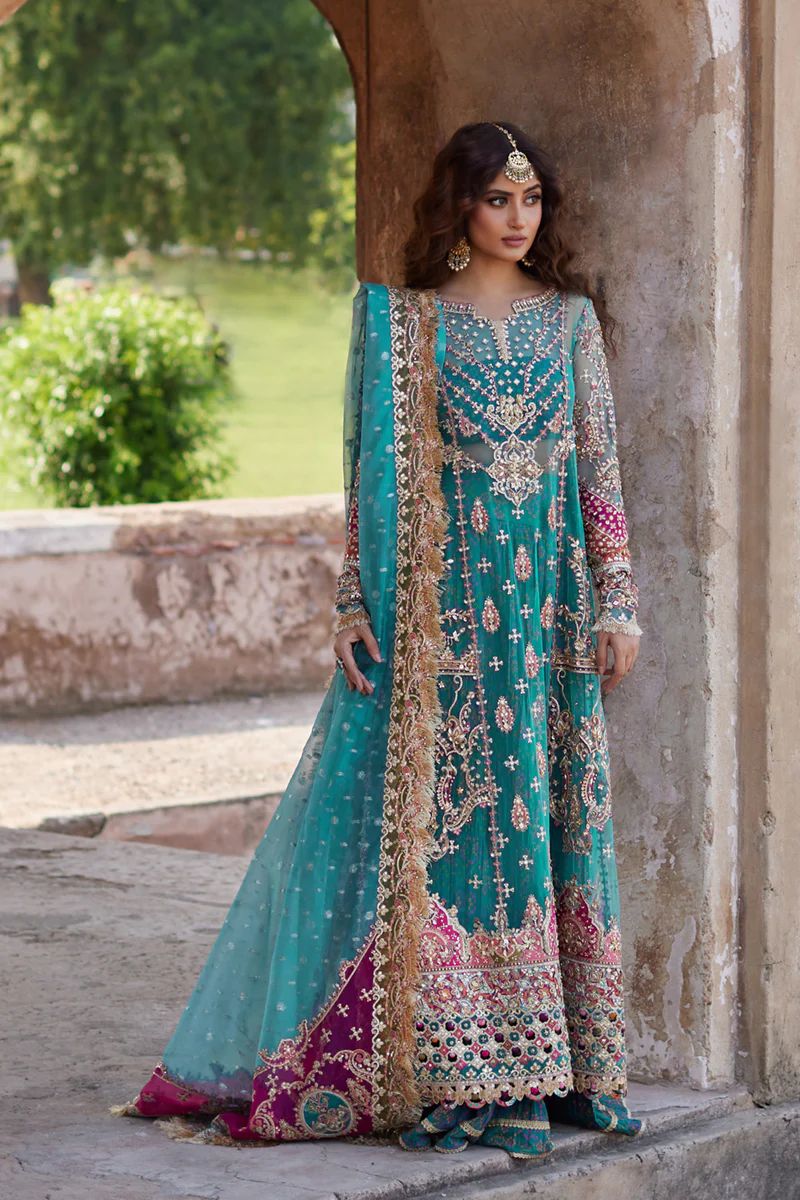 Qalamkar wedding formals collection 2024