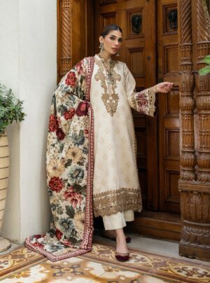 zainab chottani winter shawl collection 2024 UK