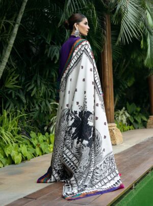 zainab chottani winter shawl collection 2024 UK