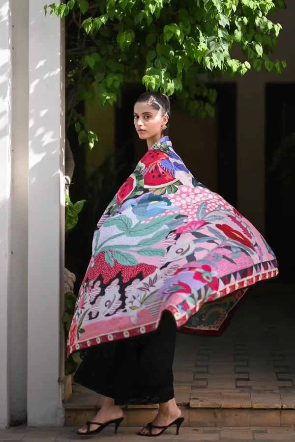 Zaib- Watermelon Black