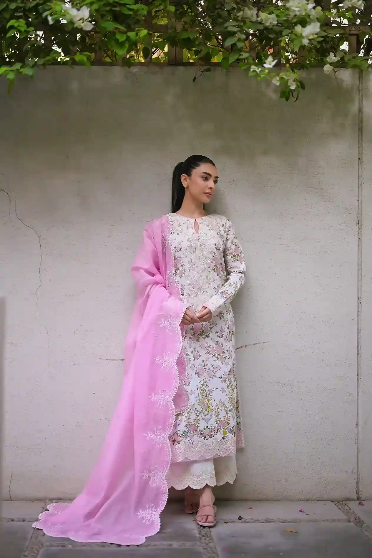 Zaib- Ivory Garden