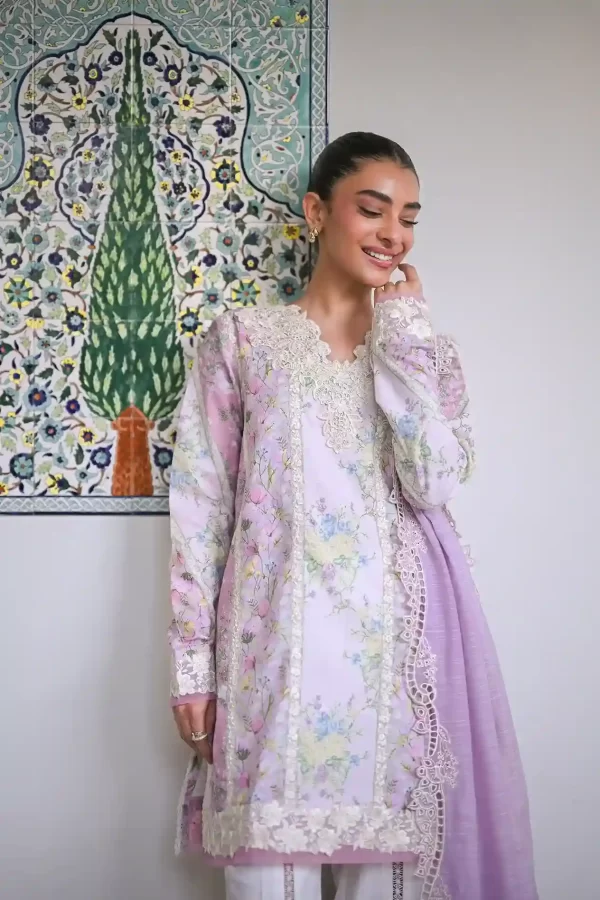 Zaib- Whispers of Summer/ Lilac - Image 2