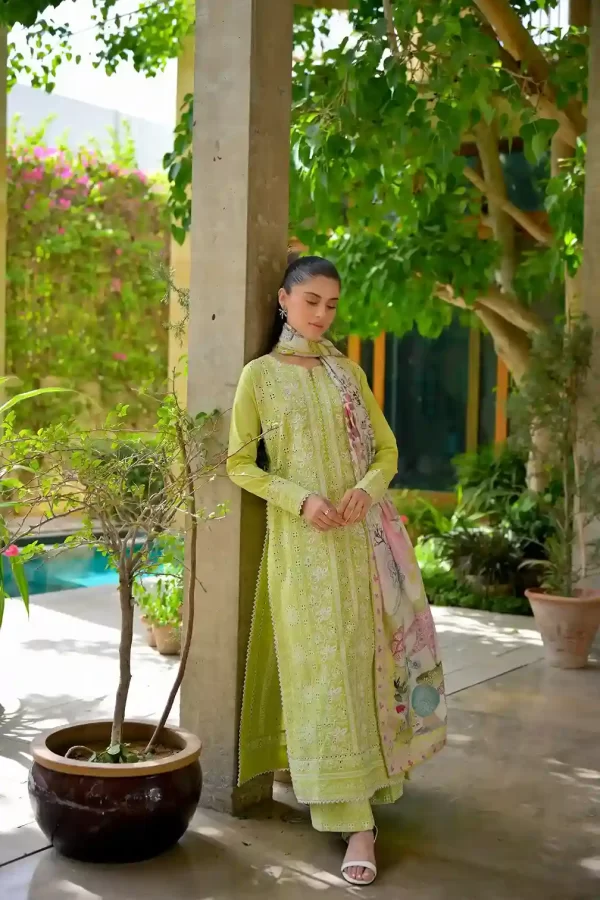 Zaib- Carnival Pastel Mint