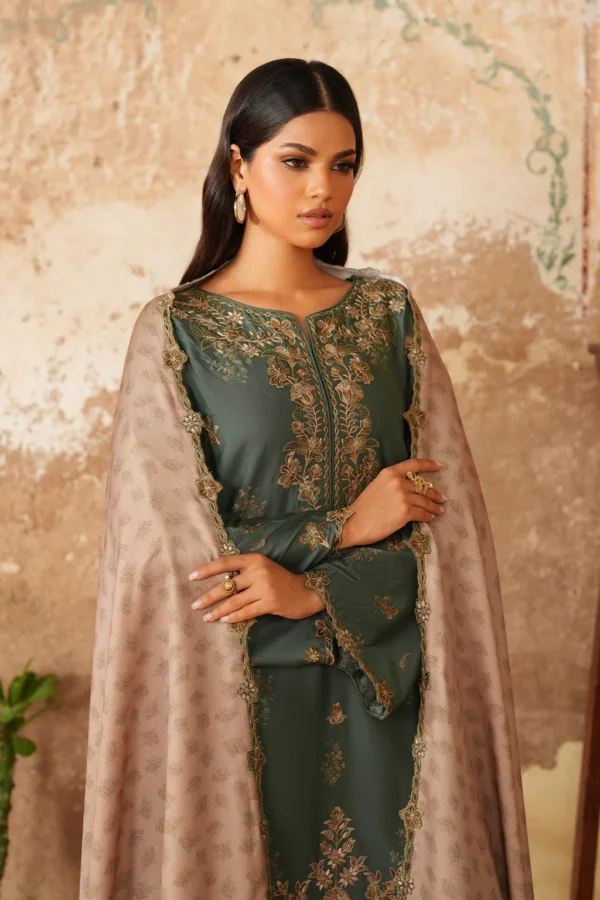 Embroidered Printed Linen - Image 2