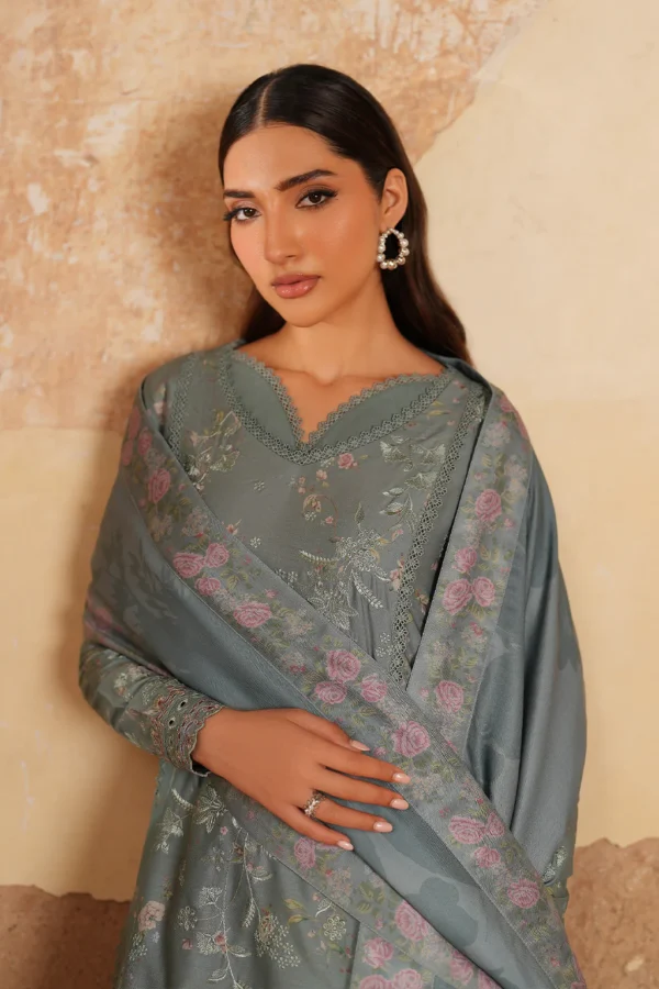Embroidered Printed Linen - Image 2