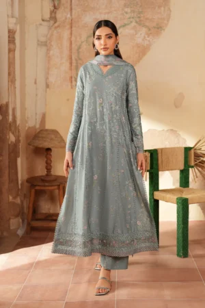 Embroidered Printed Linen