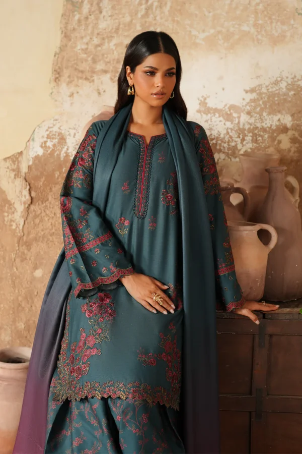 Embroidered Printed Linen - Image 2