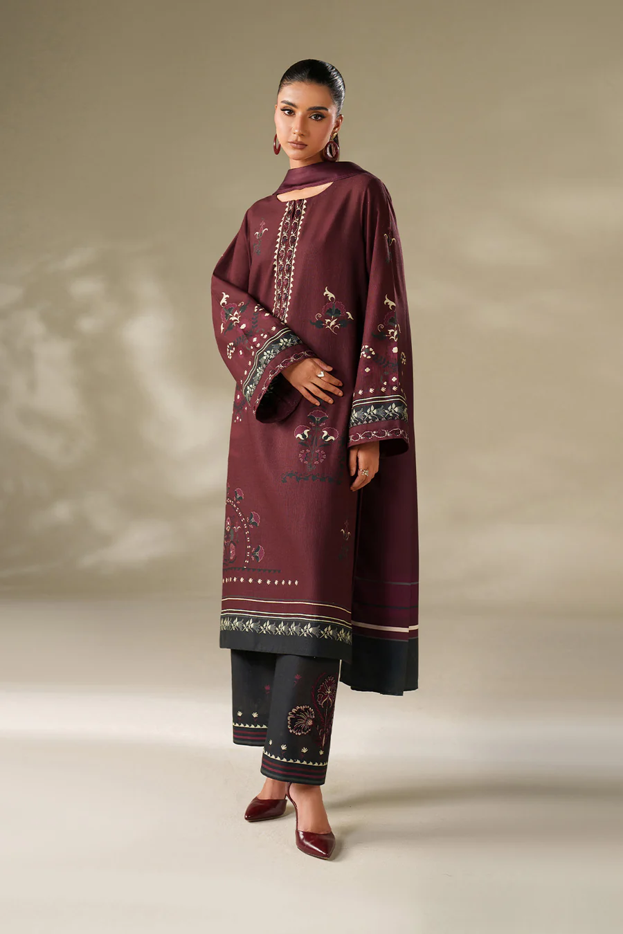 Printed Khaddar