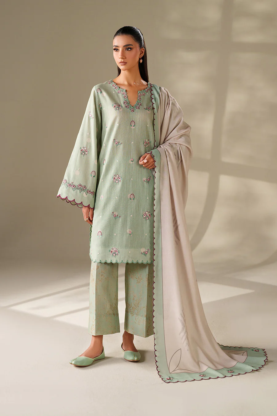 Printed Khaddar