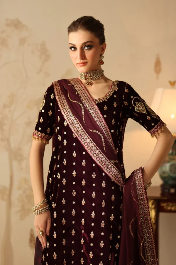 EMBROIDERED VELVET UF-4313 - Image 2