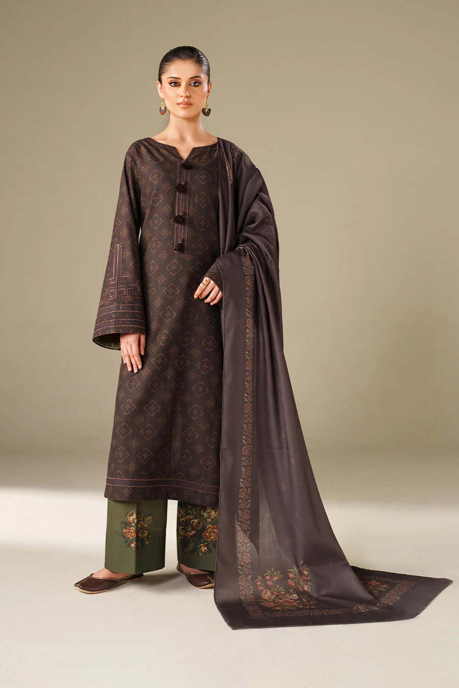 Printed Khaddar